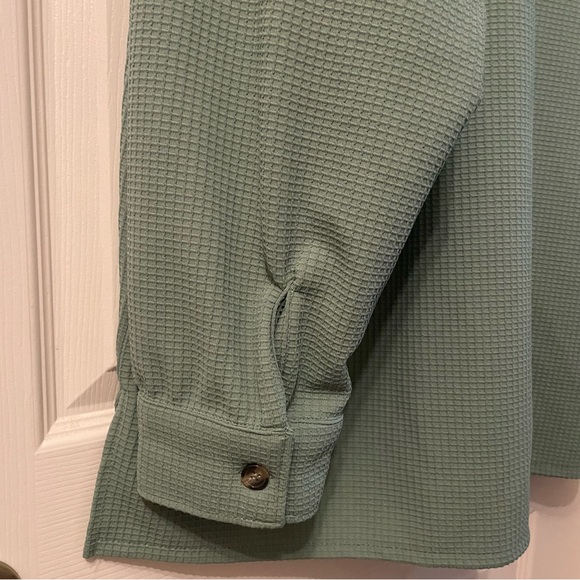 Sage Green Sabrina Lauren Shirt/Jacket - Picture 3 of 6